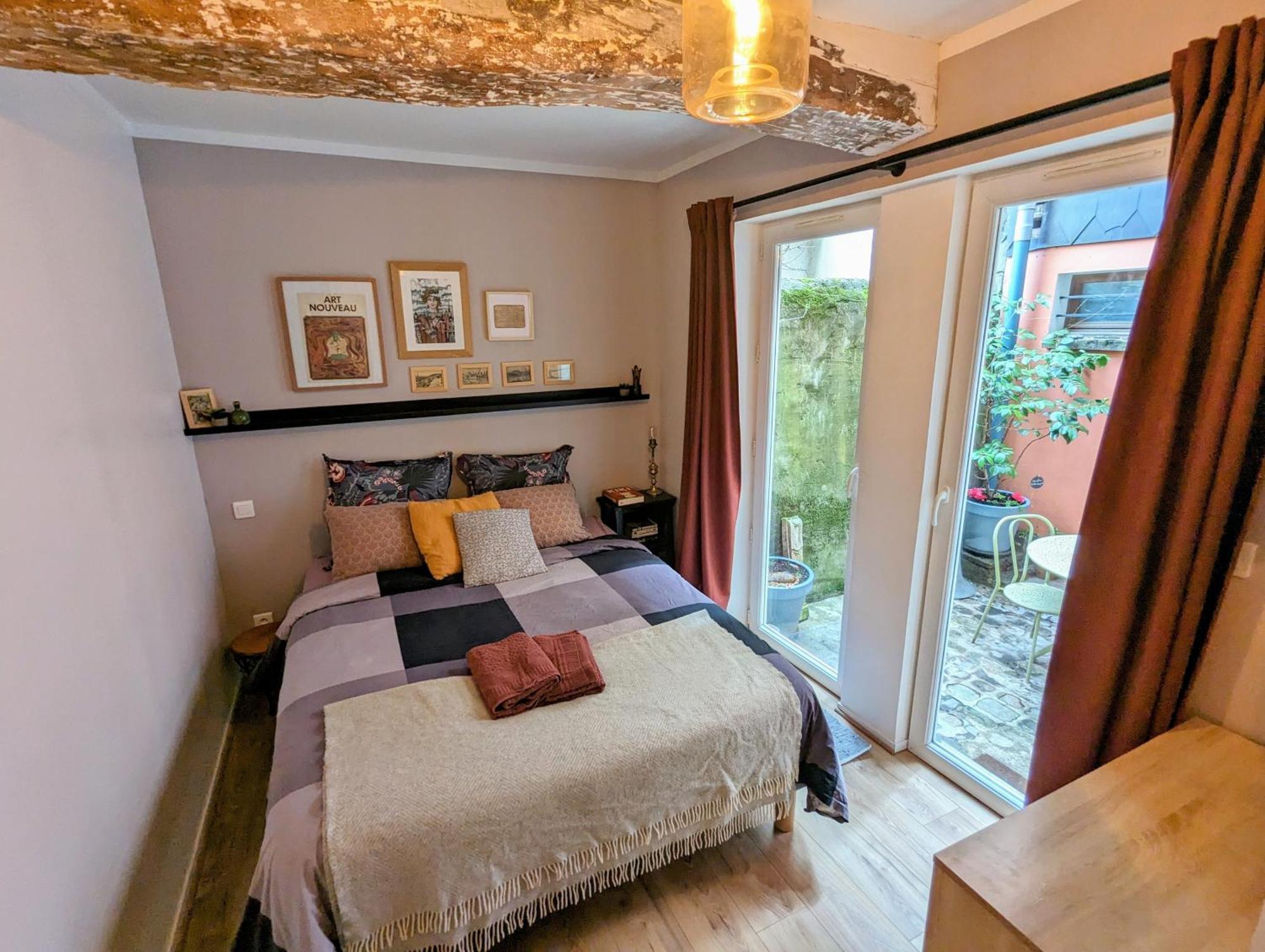 Artist Home - City Center - Bathtub - Terrasse - Full Appartment Rouen Kültér fotó