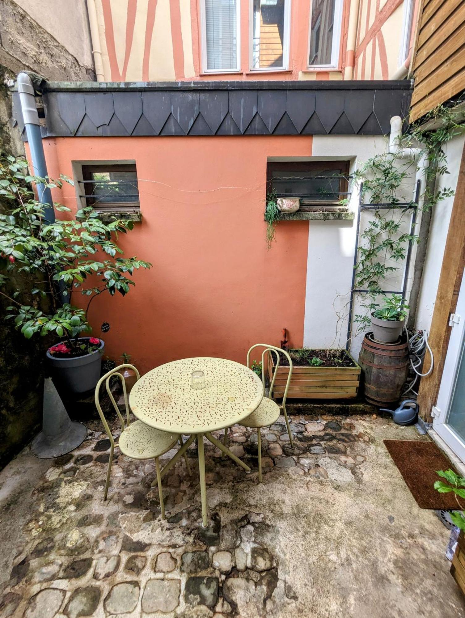 Artist Home - City Center - Bathtub - Terrasse - Full Appartment Rouen Kültér fotó