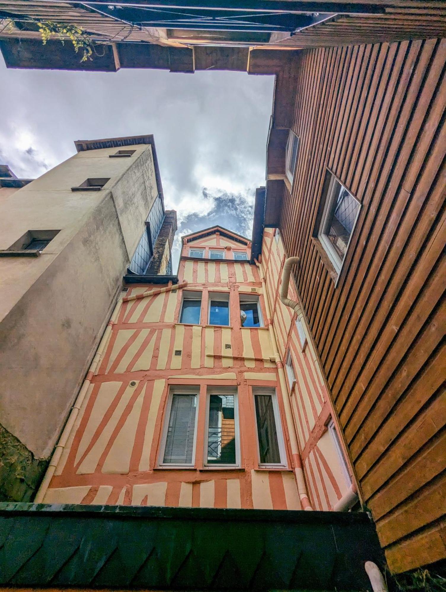 Artist Home - City Center - Bathtub - Terrasse - Full Appartment Rouen Kültér fotó